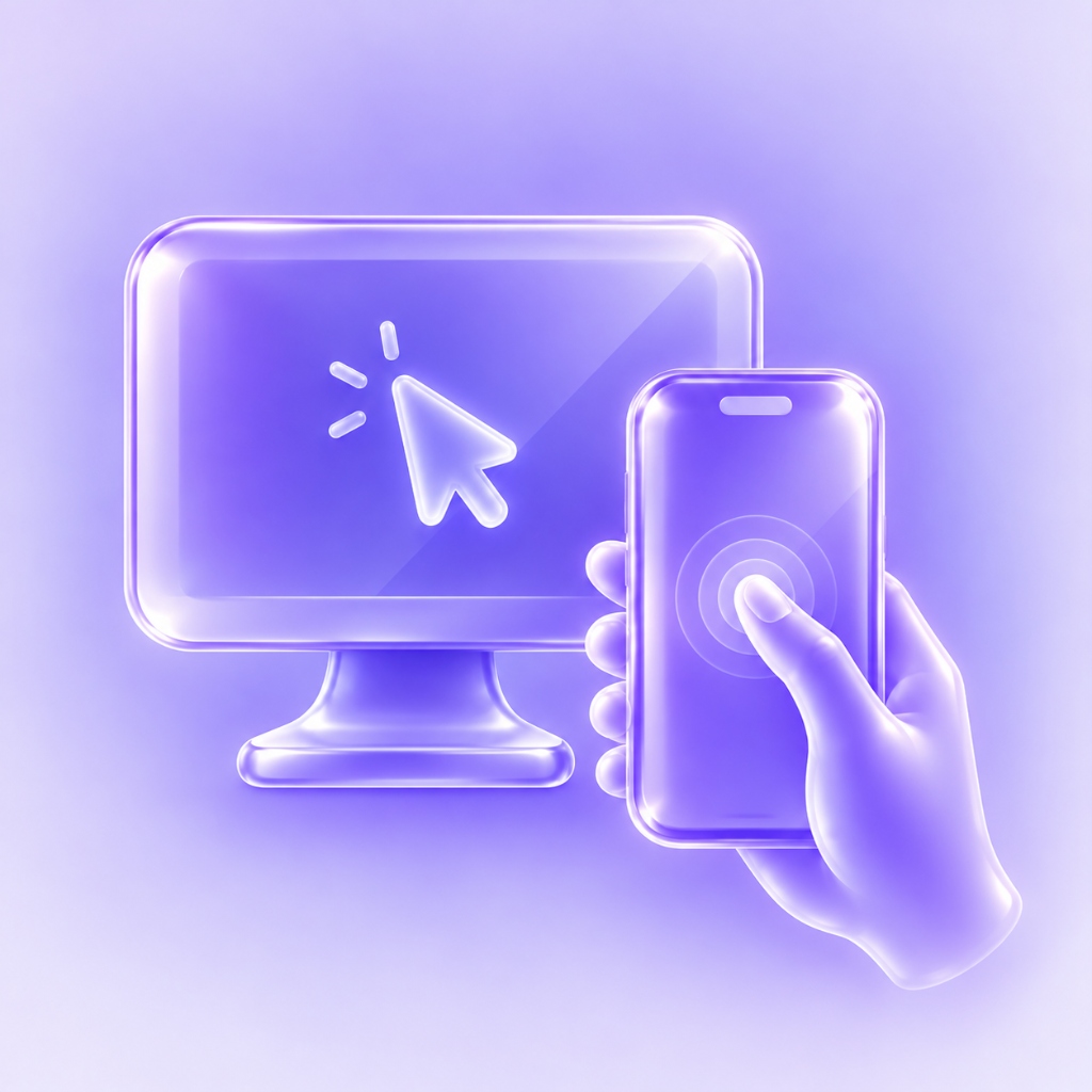 PCPilot 3D Glass Monitor and Smartphone Controller